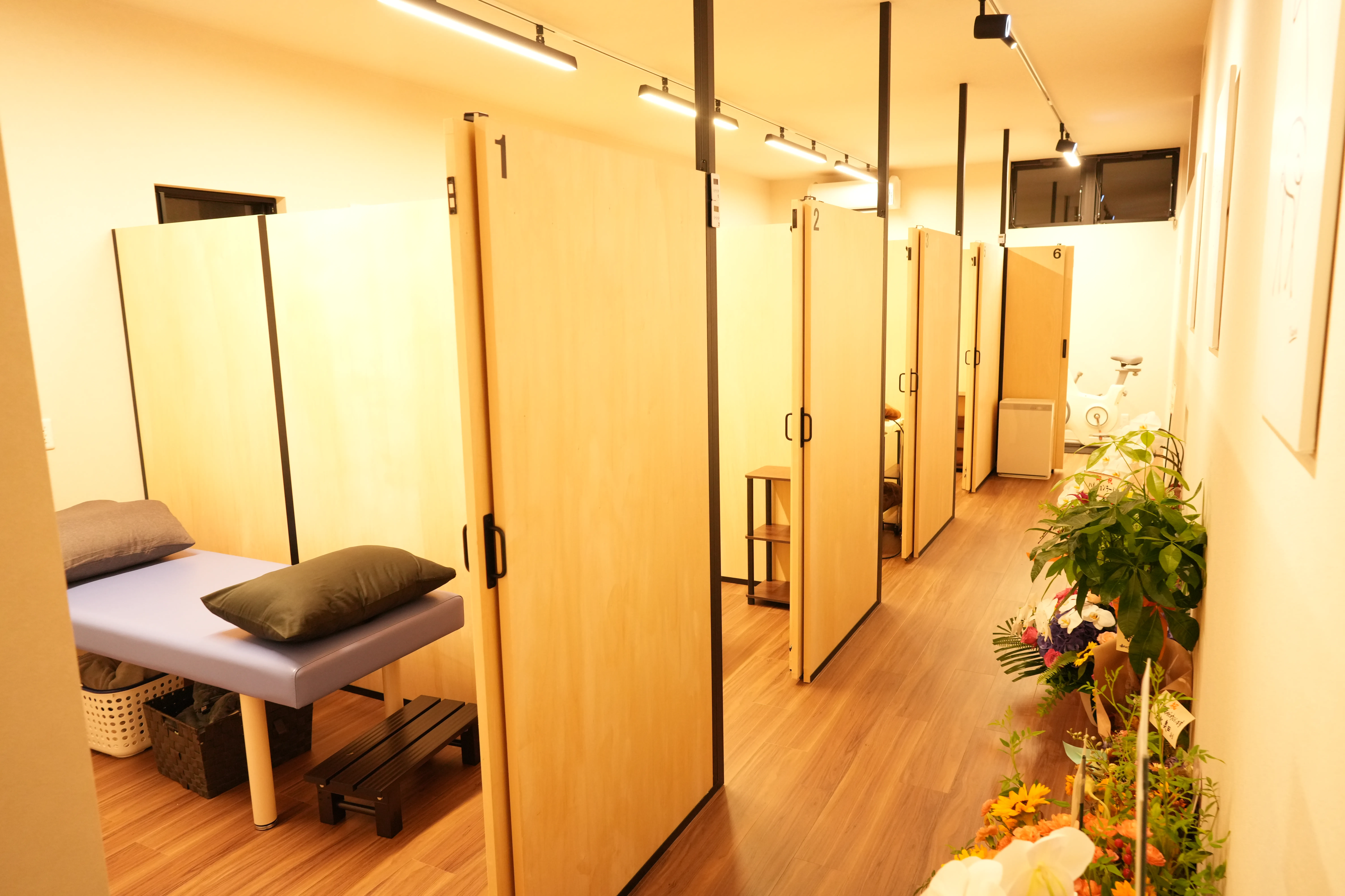 浅香整骨院 施術室